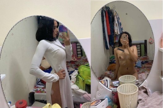 Nữ sinh nóng bỏng quan hệ và làm vú rung trong clip đầy kích thích