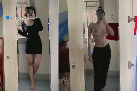 Clip sex nữ sinh năm 2 sở hữu vòng 1 quyến rũ khiến chàng say đắm