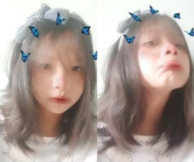 Em học sinh khoe vú cho bạn xem