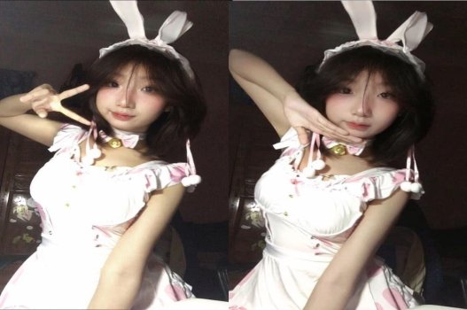 Khanh Ly bị người yêu đụ từ đằng sau thỏa mãn