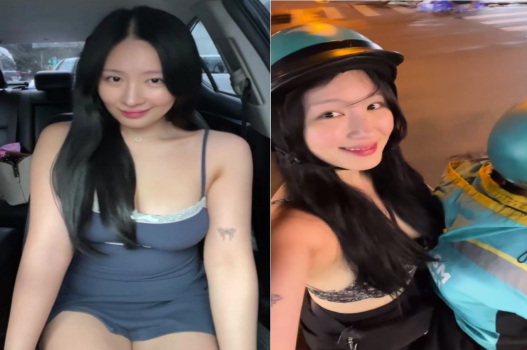 Kim Chi được anh grab đưa đến trải nghiệm nóng bỏng