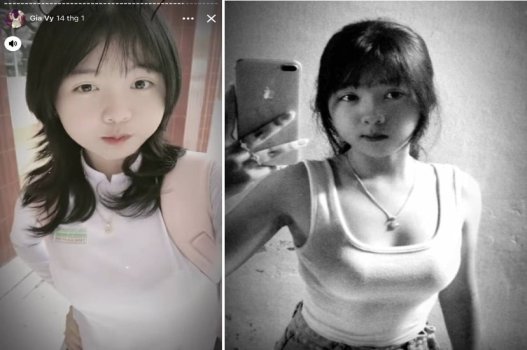 Học Sinh Gia Vy khoe hình ảnh sexy trong áo dài